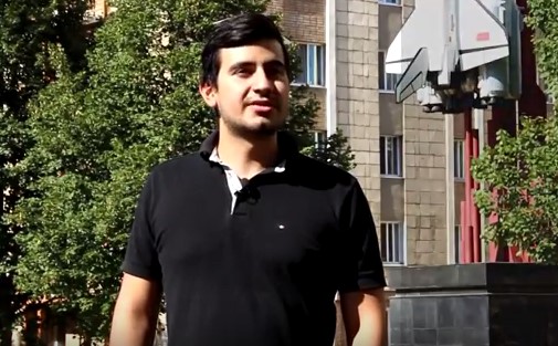 Estudiante de Alar es entrevistado por la Universidad Aeroespacial de Samara, Rusia