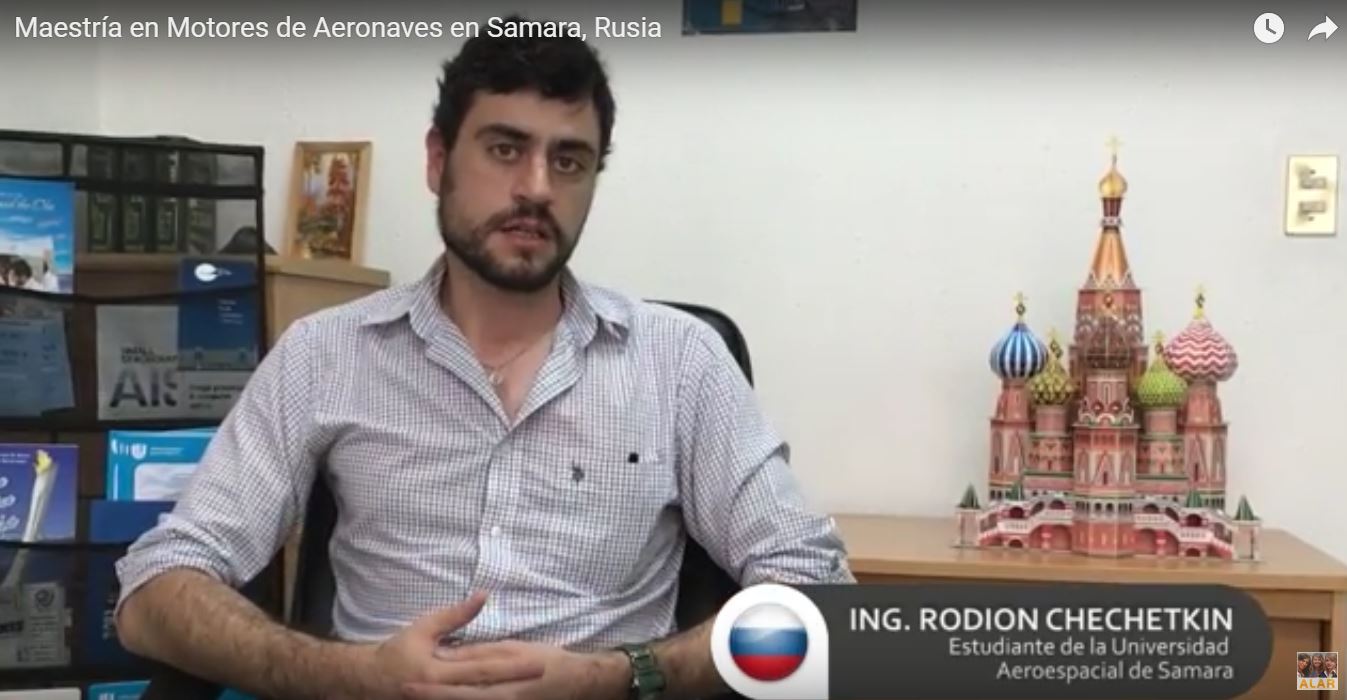 Rodion Chechetkin (Rusia – México) Maestría en la Universidad Estatal Aeroespacial de Samara, Rusia