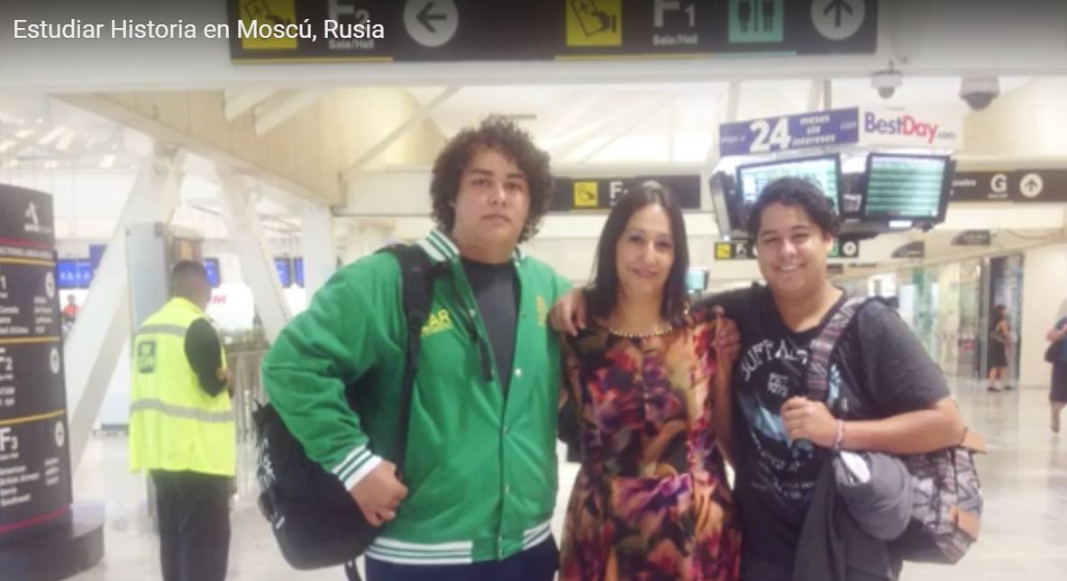 Juan Carlos Jácome (México), Carrera de Historia en la Universidad Rusa de la Amistad de los Pueblos RUDN, Moscú – Rusia