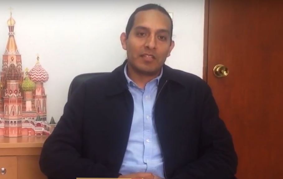 Isaí Fajardo Tapia (México) – Escuela de Verano: Tecnologías Espaciales de Vanguardia en Samara, Rusia