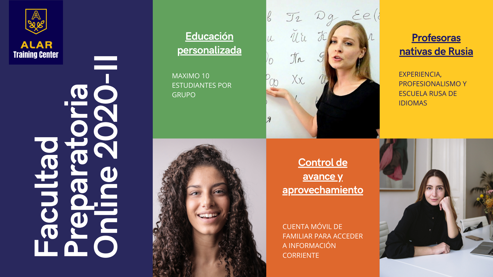 Anuncio importante: ALAR continúa las inscripciones para su Facultad Preparatoria Online 2020-II para poder estudiar en Rusia.