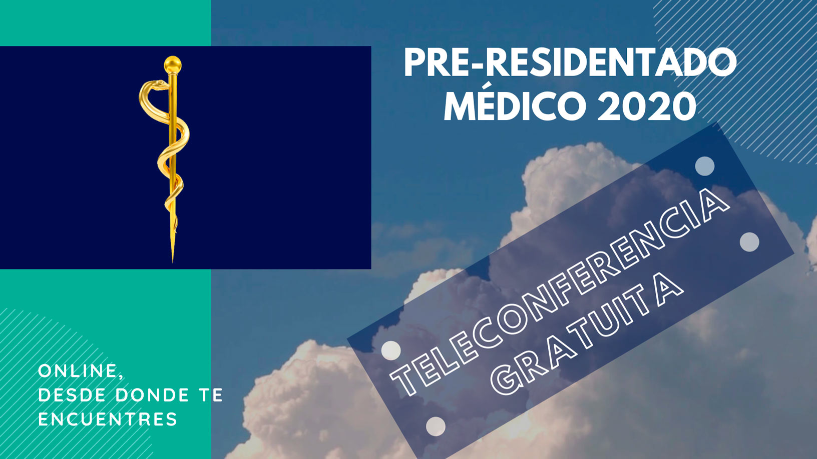 Teleconferencia Gratuita – Pre Residentado Médico 2020