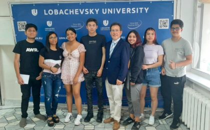 Estudiantes Becados a Rusia por ALAR 2022