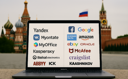 10 empresas tecnológicas rusas equivalentes a empresas estadounidenses