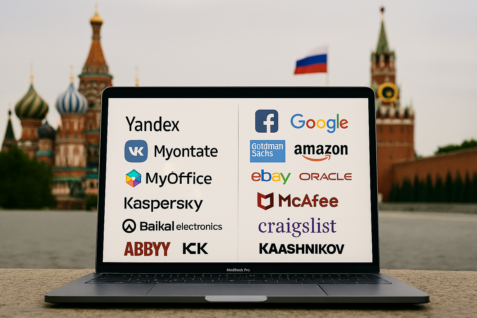 10 empresas tecnológicas rusas equivalentes a empresas estadounidenses