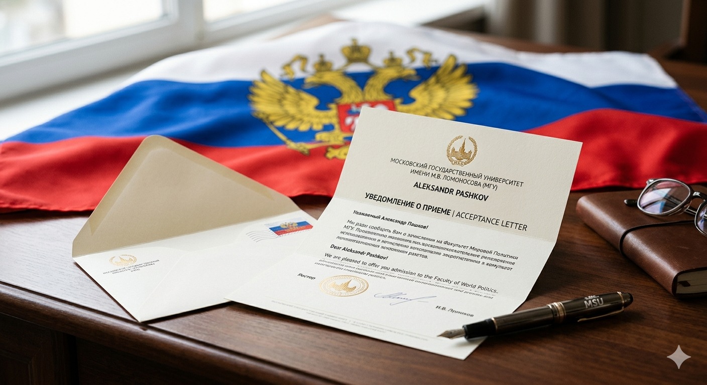 ¿Por qué la carta de aceptación de la universidad es un documento indispensable para estudiar en Rusia?